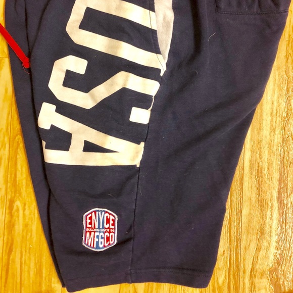 GUC Men’s Lg ENYCE ‘USA’ drawstring Shorts, 8/10‼️ - Picture 2 of 5